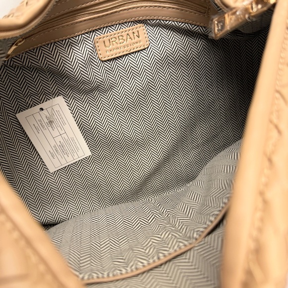 NEW Urban Expressions Laverne Hobo Weave Handbag - Picture 11 of 13